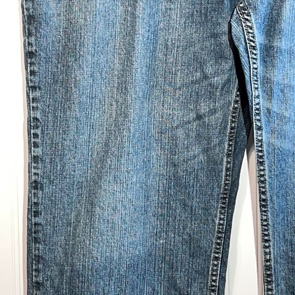 Levis 559 Jeans Relaxed Straight Men 50X32 Medium Blue Wash Chore Cowboy Western - Picture 3 of 12